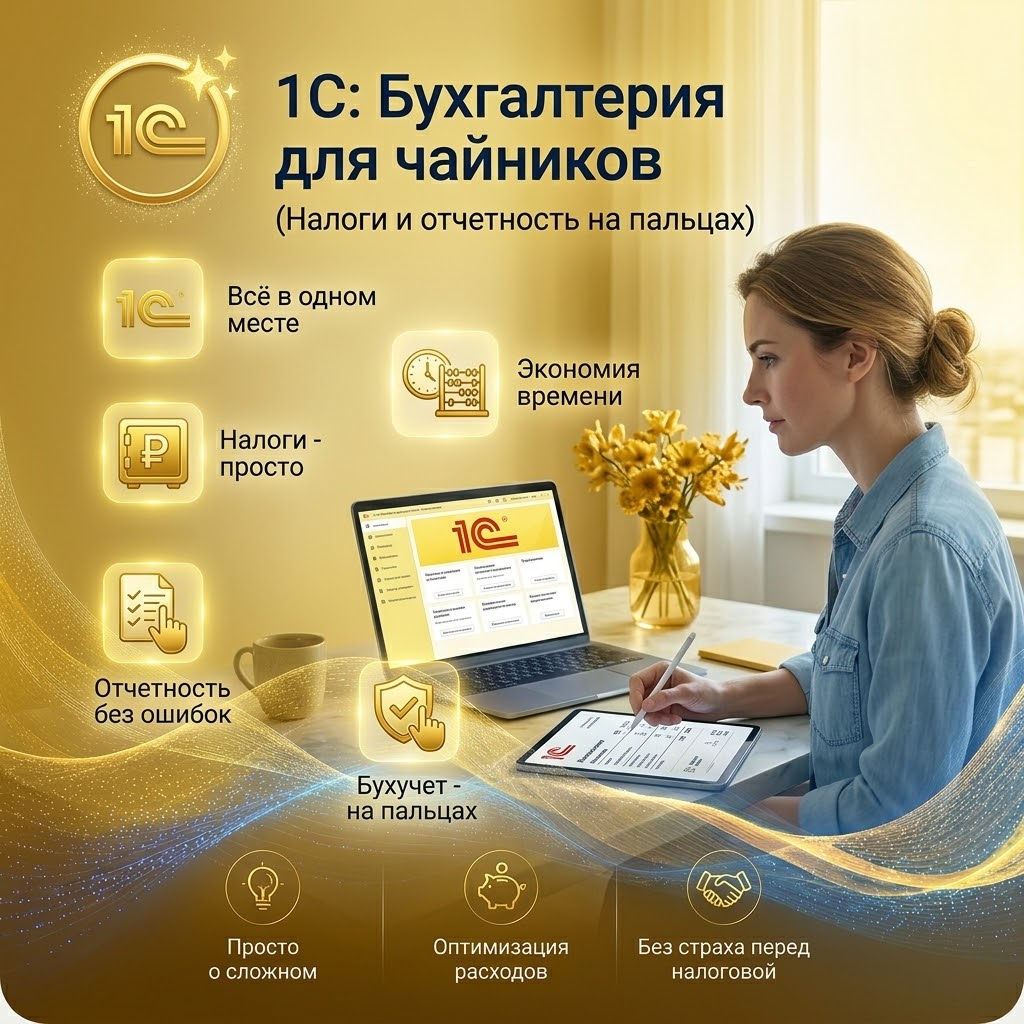 1С Бухгалтерия для начинающих