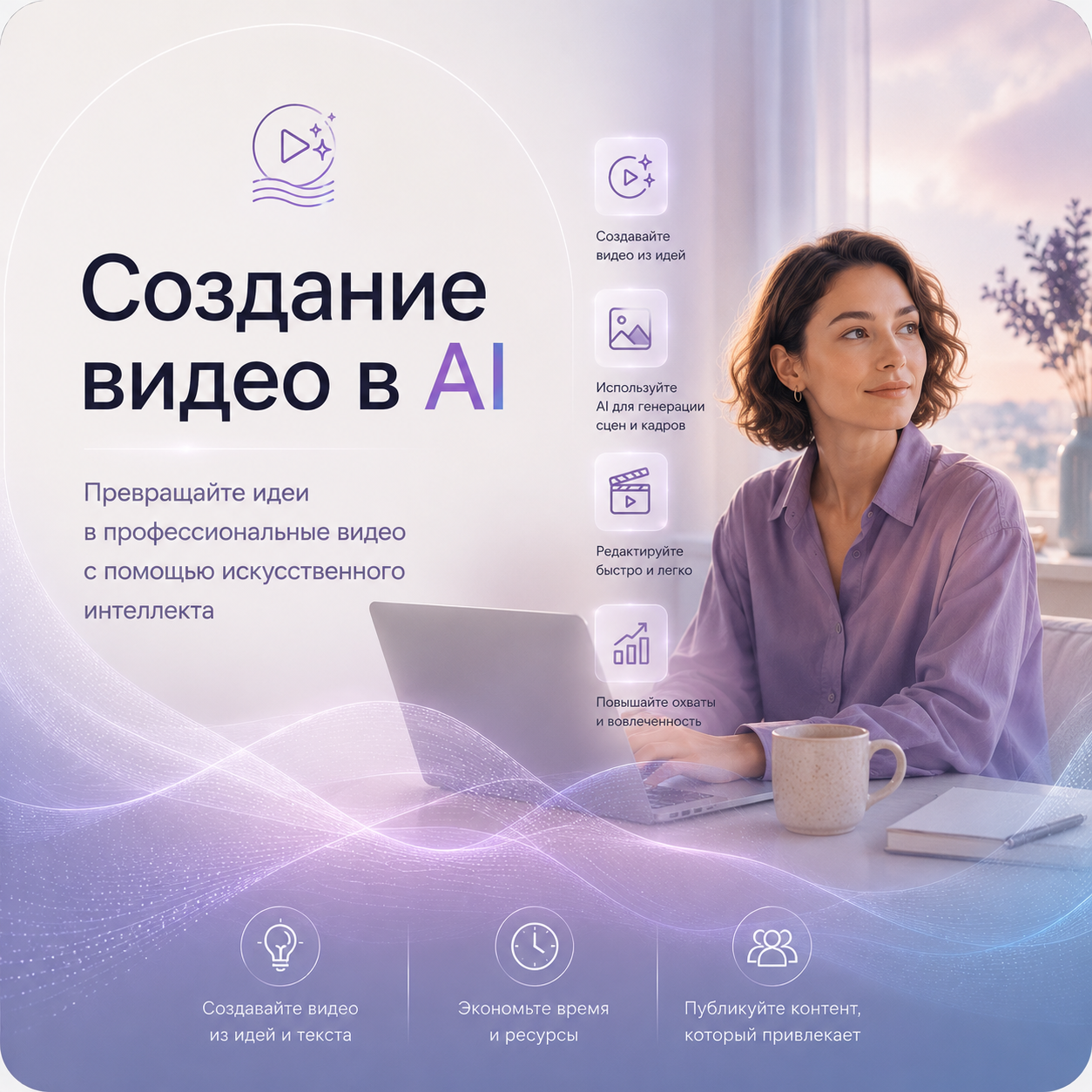 Создание видео с AI